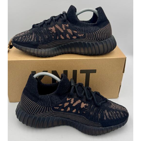 Adidas Yeezy Boost 350 V2 CMPCT Sz 8 Slate Carbon HQ6319 # 409 - Picture 6 of 8